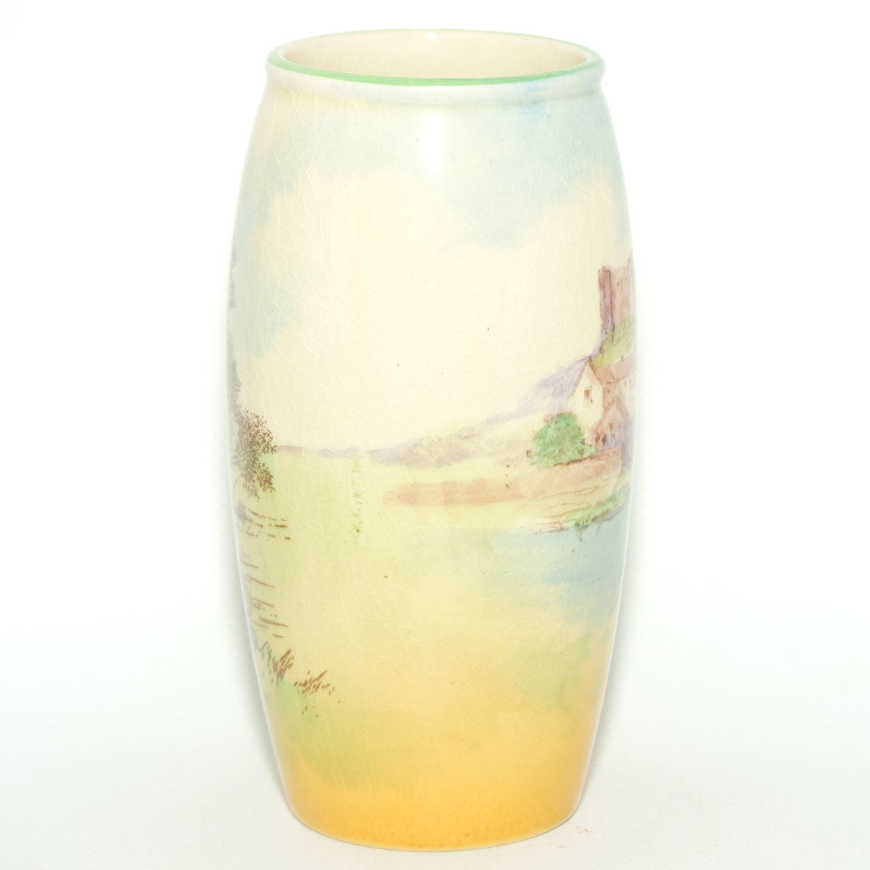 Royal Doulton English Castles and Churches | Haverfordwest vase D5413