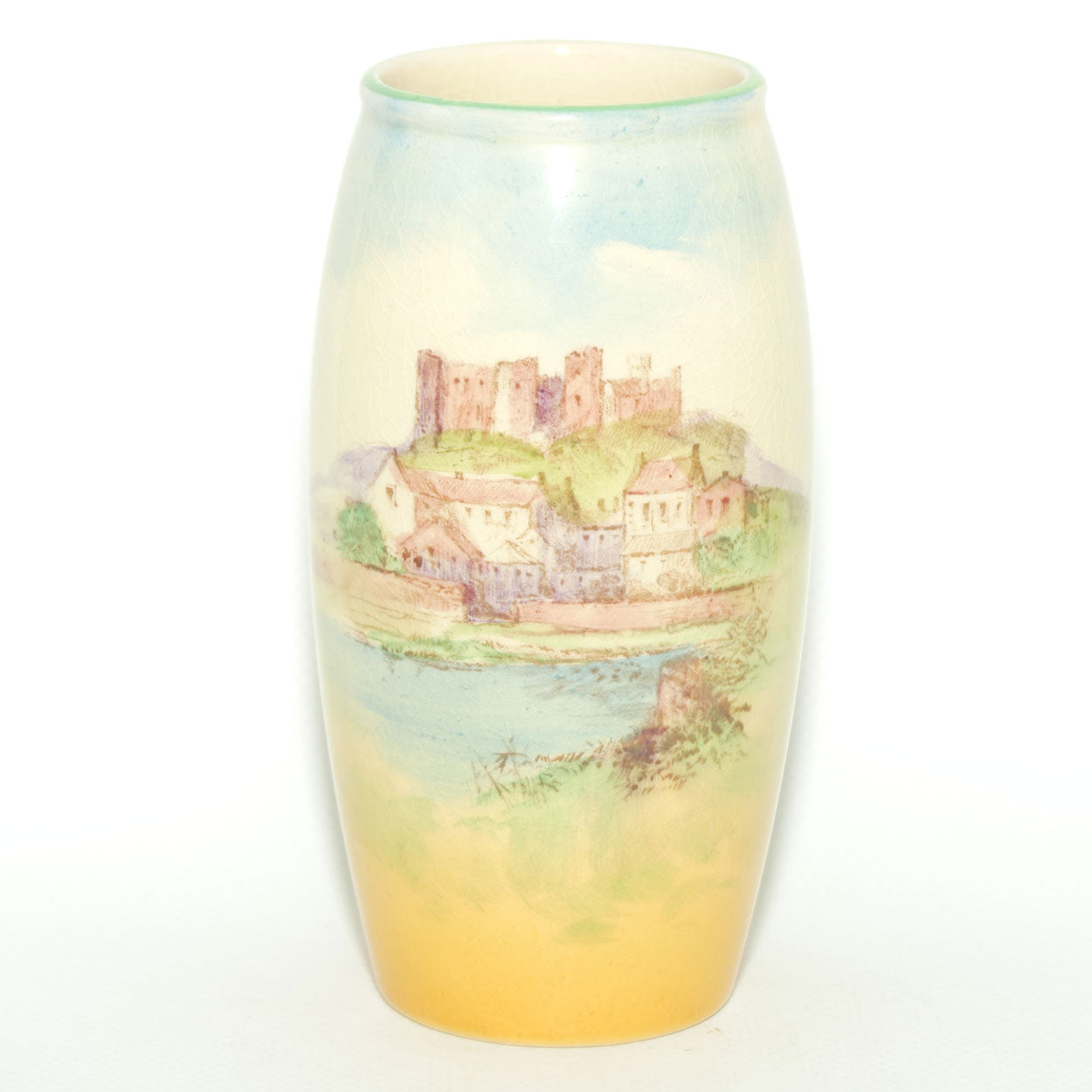 Royal Doulton English Castles and Churches | Haverfordwest vase D5413