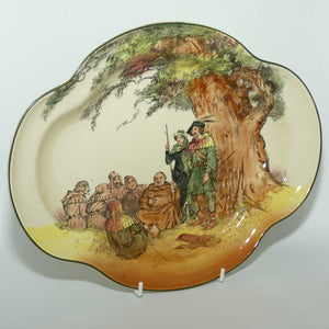 Royal Doulton Under the Greenwood Tree quatrefoil dish D6094 | #2