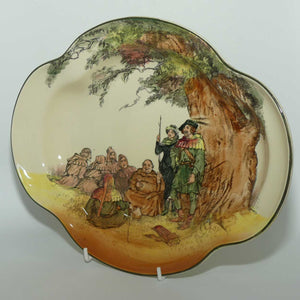 Royal Doulton Under the Greenwood Tree quatrefoil dish D6094 | #2