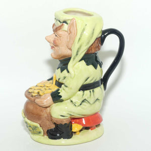 D6948 Royal Doulton toby jug Leprechaun | Ltd Ed 64/2500