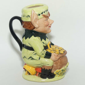 D6948 Royal Doulton toby jug Leprechaun | Ltd Ed 64/2500