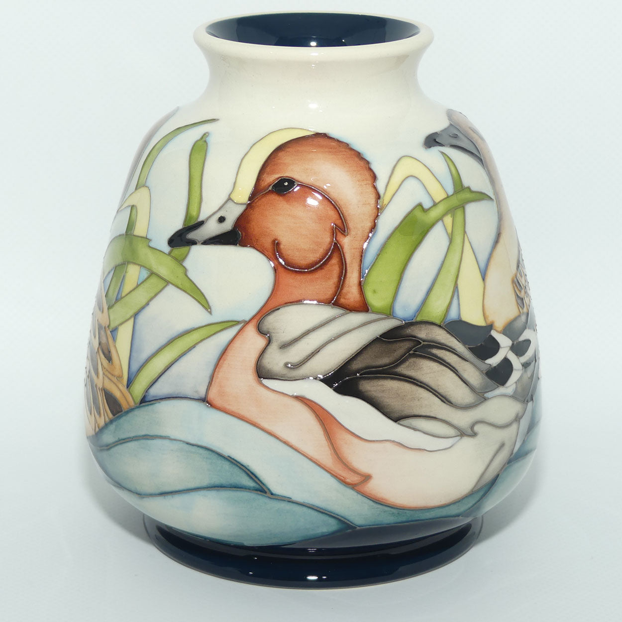 Moorcroft Dabbler Ducks 198/5 vase | LE 12/15