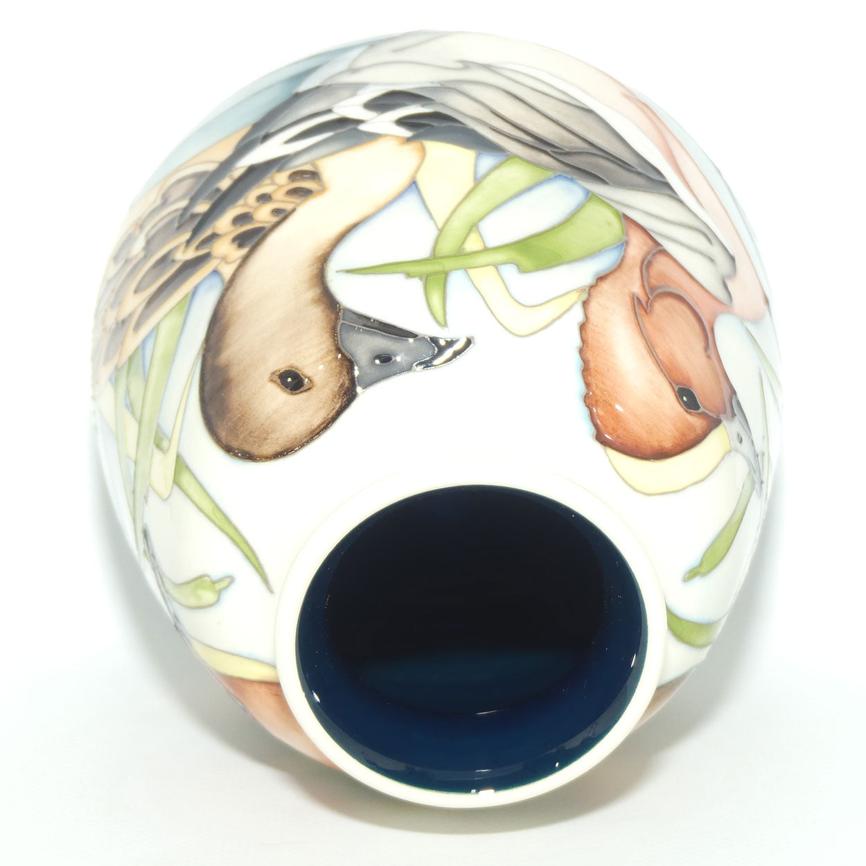 Moorcroft Dabbler Ducks 198/5 vase | LE 12/15