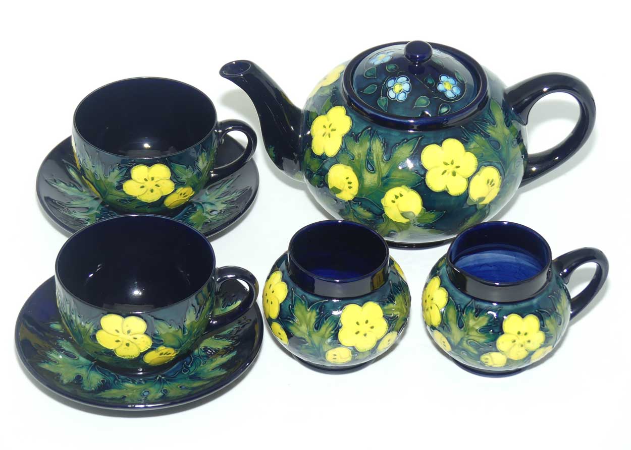 Moorcroft Buttercup teaset