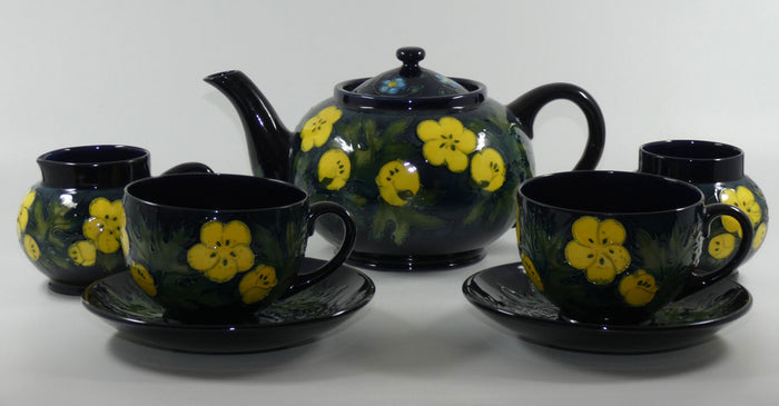 Moorcroft Buttercup teaset