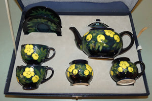 Moorcroft Buttercup teaset