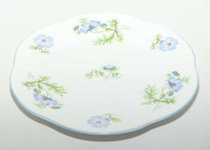 Shelley Dainty Shape Blue Poppy pattern trio | 14168