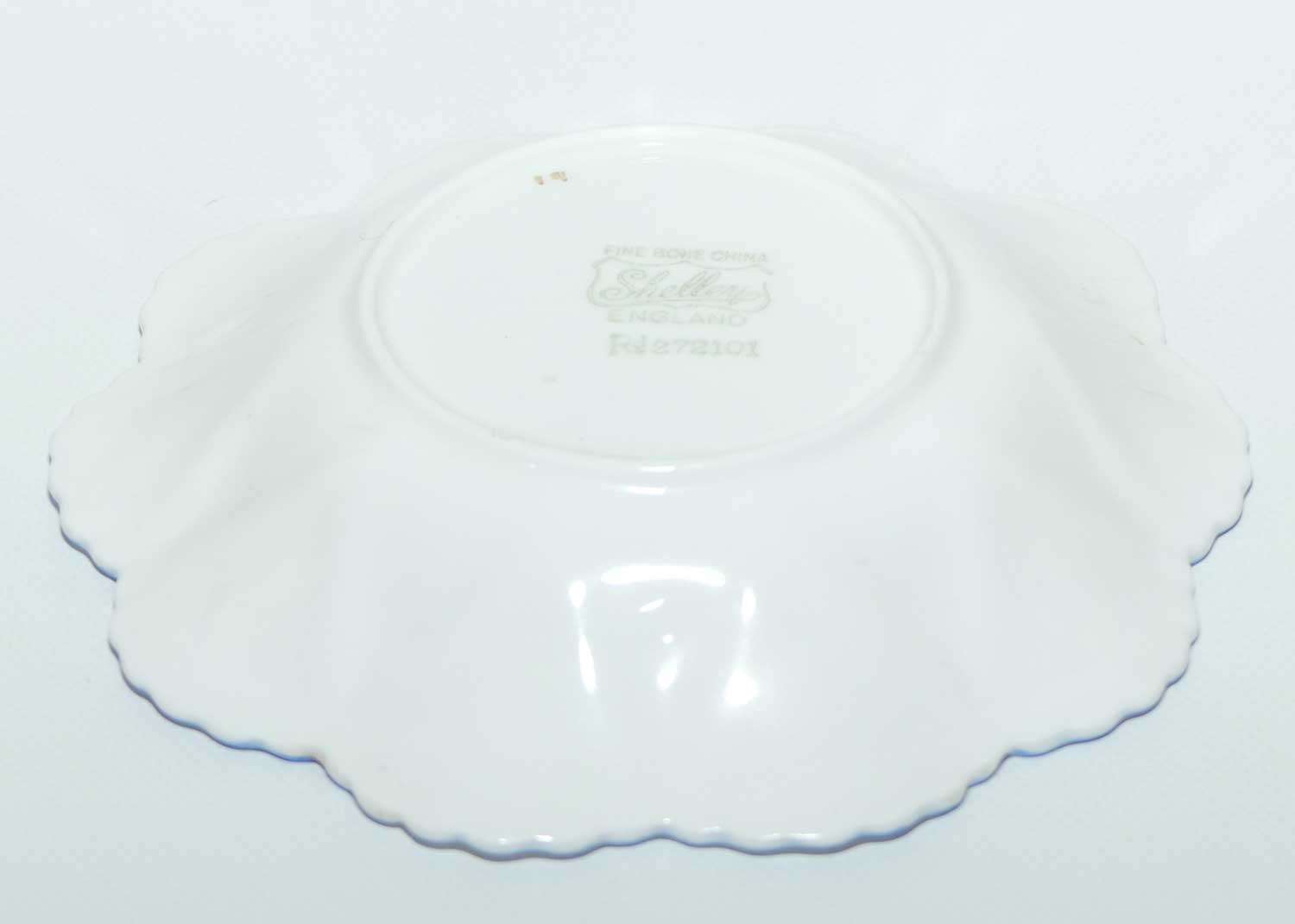 Shelley Dainty shape Rose, Pansy, Forget Me Not pin dish