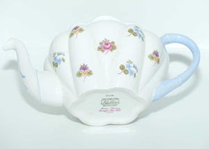 Shelley Dainty shape Rose, Pansy, Forget Me Not teapot | Pattern 13424