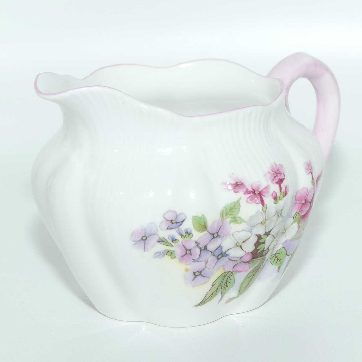 Shelley Dainty shape Stocks milk jug | Pattern 13428