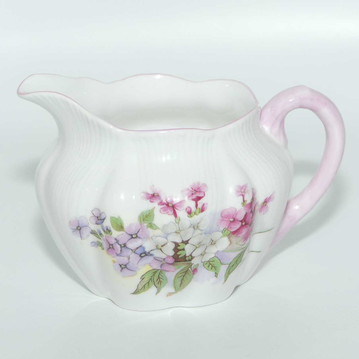Shelley Dainty shape Stocks milk jug | Pattern 13428