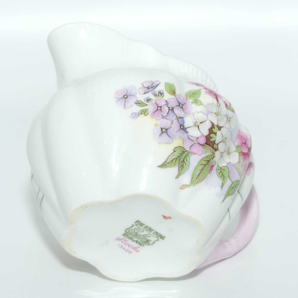 Shelley Dainty shape Stocks milk jug | Pattern 13428