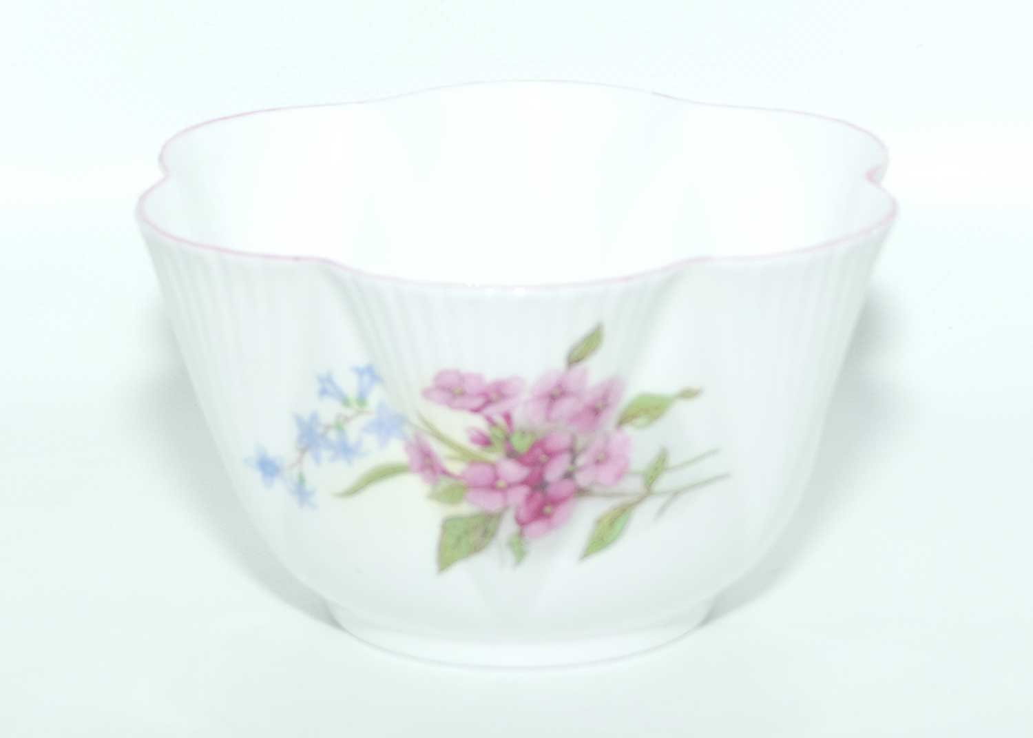 Shelley Dainty shape Stocks milk jug and sugar bowl | #1 | Pattern 13428