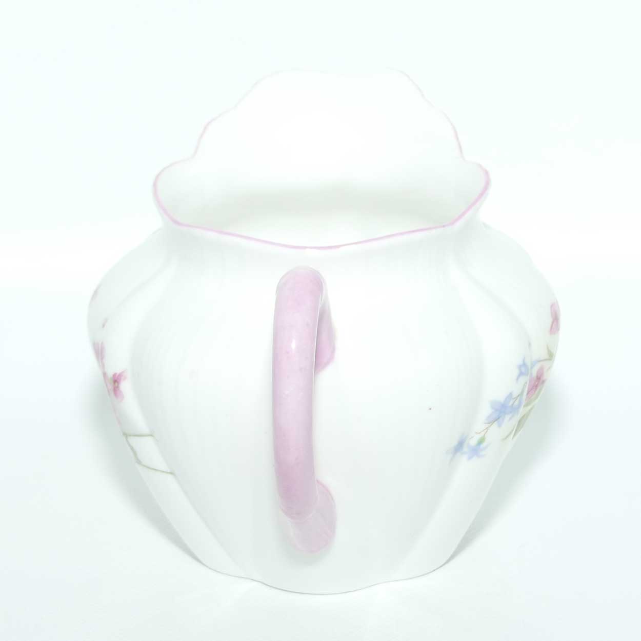 Shelley Dainty shape Stocks milk jug and sugar bowl | #1 | Pattern 13428