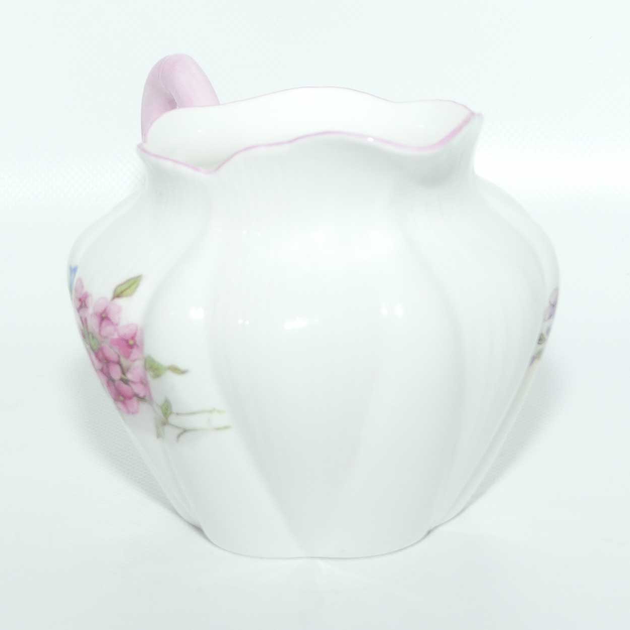 Shelley Dainty shape Stocks milk jug and sugar bowl | #1 | Pattern 13428