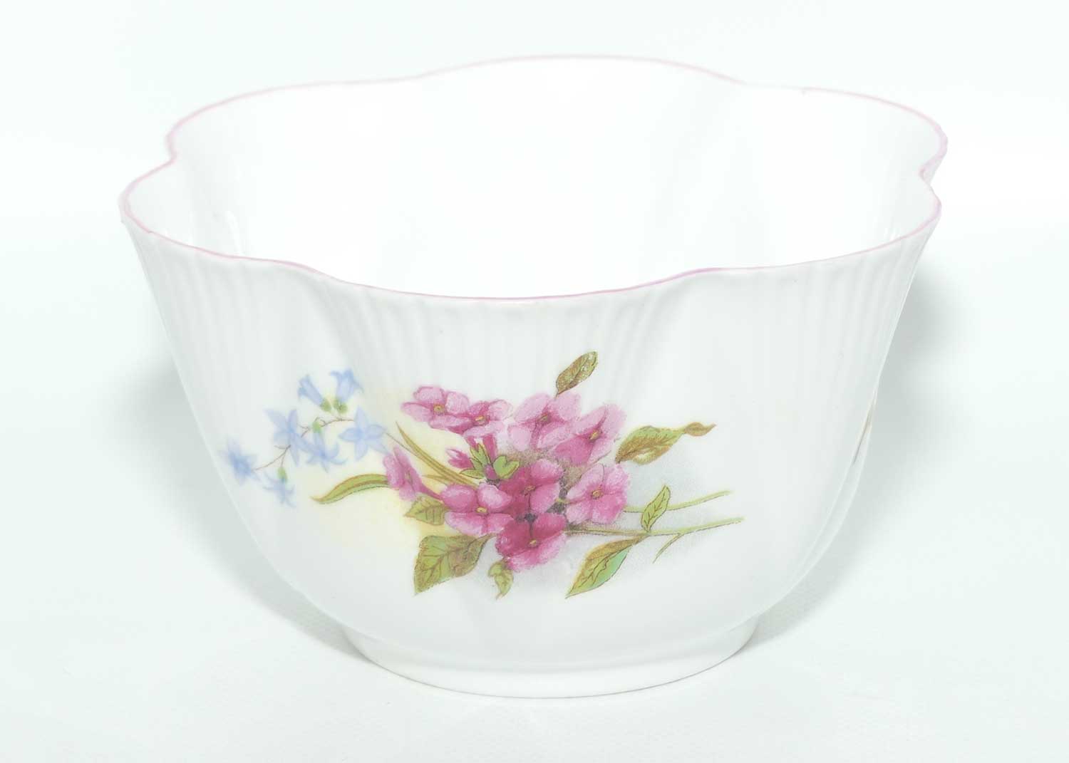 Shelley Dainty shape Stocks milk jug and sugar bowl | #2 | Pattern 13428