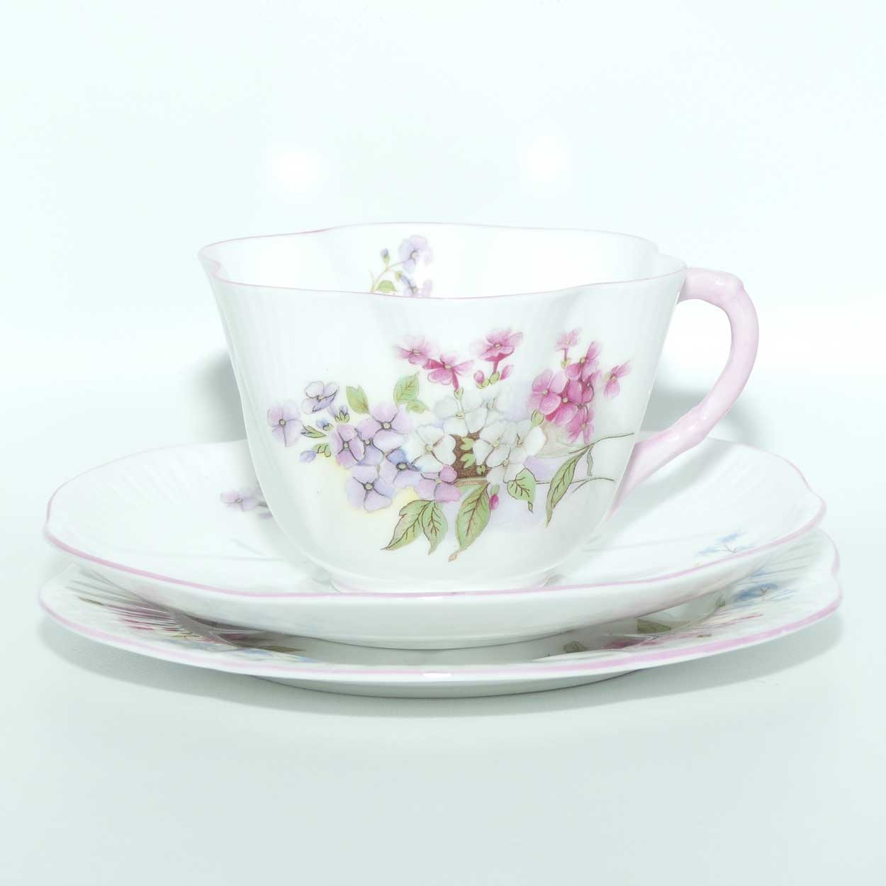 Shelley Dainty shape Stocks trio | Pattern 13428