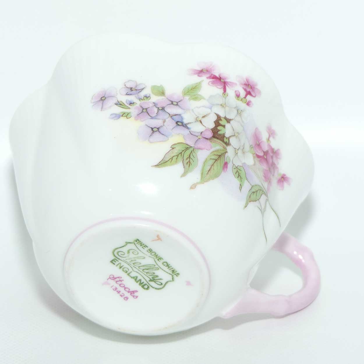 Shelley Dainty shape Stocks trio | Pattern 13428