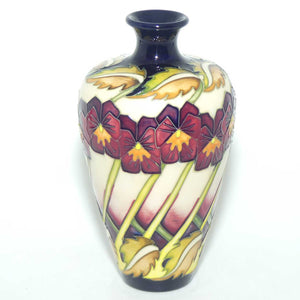 Moorcroft The Dames Pansy 72/6 vase