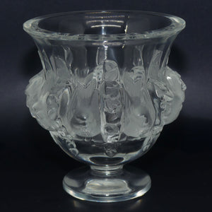 Lalique France Frosted Dampierre vase | #1