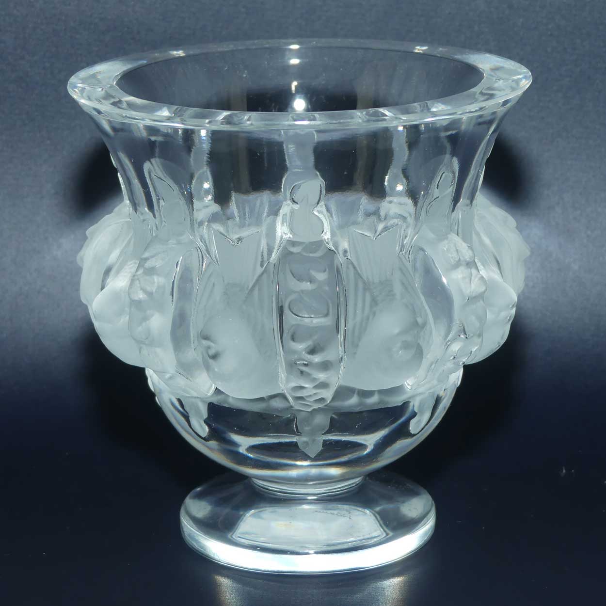 Lalique France Dampierre vase