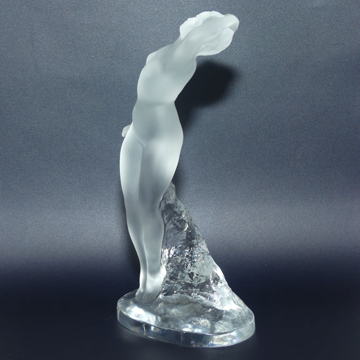 Lalique Crystal France Danseuse Bras Baisse | Dancer Figurine #11910