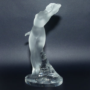 Lalique Crystal France Danseuse Bras Baisse | Dancer Figurine #11910