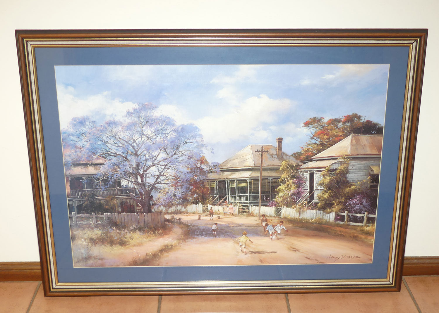 Darcy W Doyle | Framed Print | The Budding Socceroos