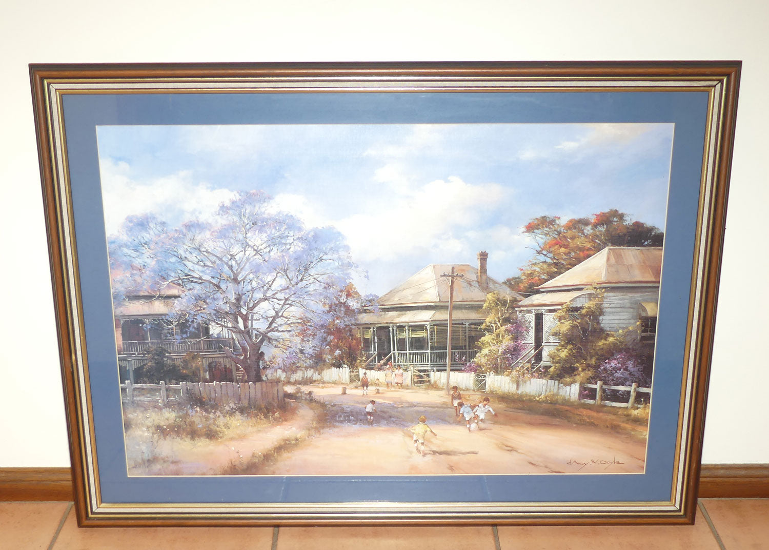 Darcy W Doyle | Framed Print | The Budding Socceroos