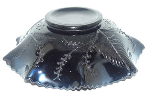 Australian Carnival Glass | Dark Magpie Master bowl