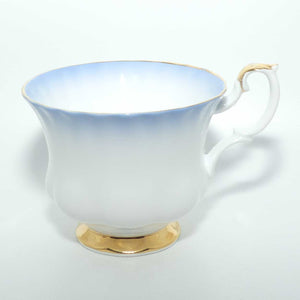 Royal Albert Bone China Rainbow series trio | Dark Blue | Montrose shape