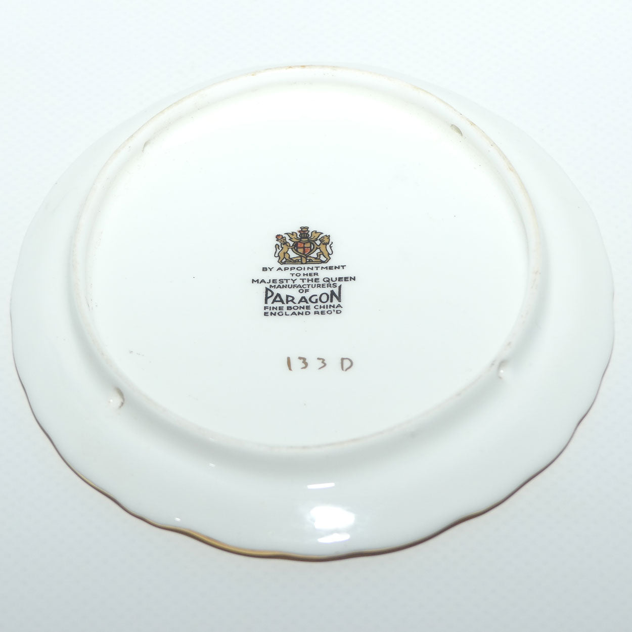 Paragon Bone China Floral wall Plaque | Yellow Day Lily