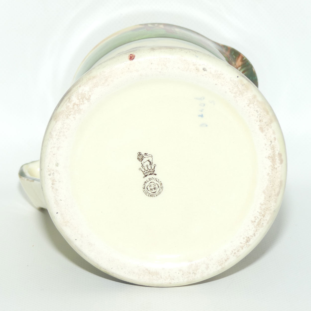 Royal Doulton Early Motoring Simon shape jug D2406: Deaf