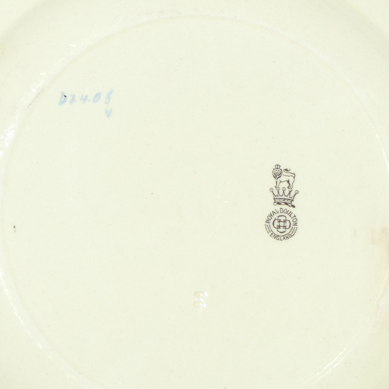 Royal Doulton Early Motoring plate D2406: Deaf | Medium 24cm