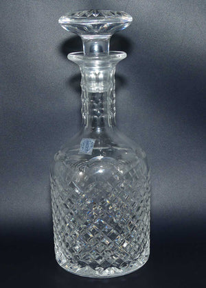 Stuart Crystal England mushroom top decanter