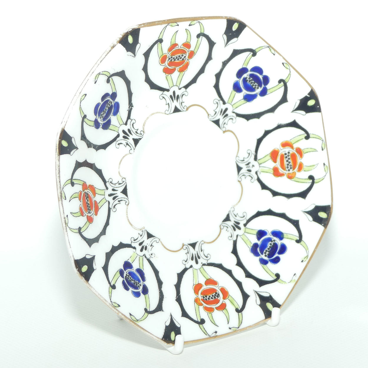 Delphine Bone China Rennie Rose | Art Deco trio