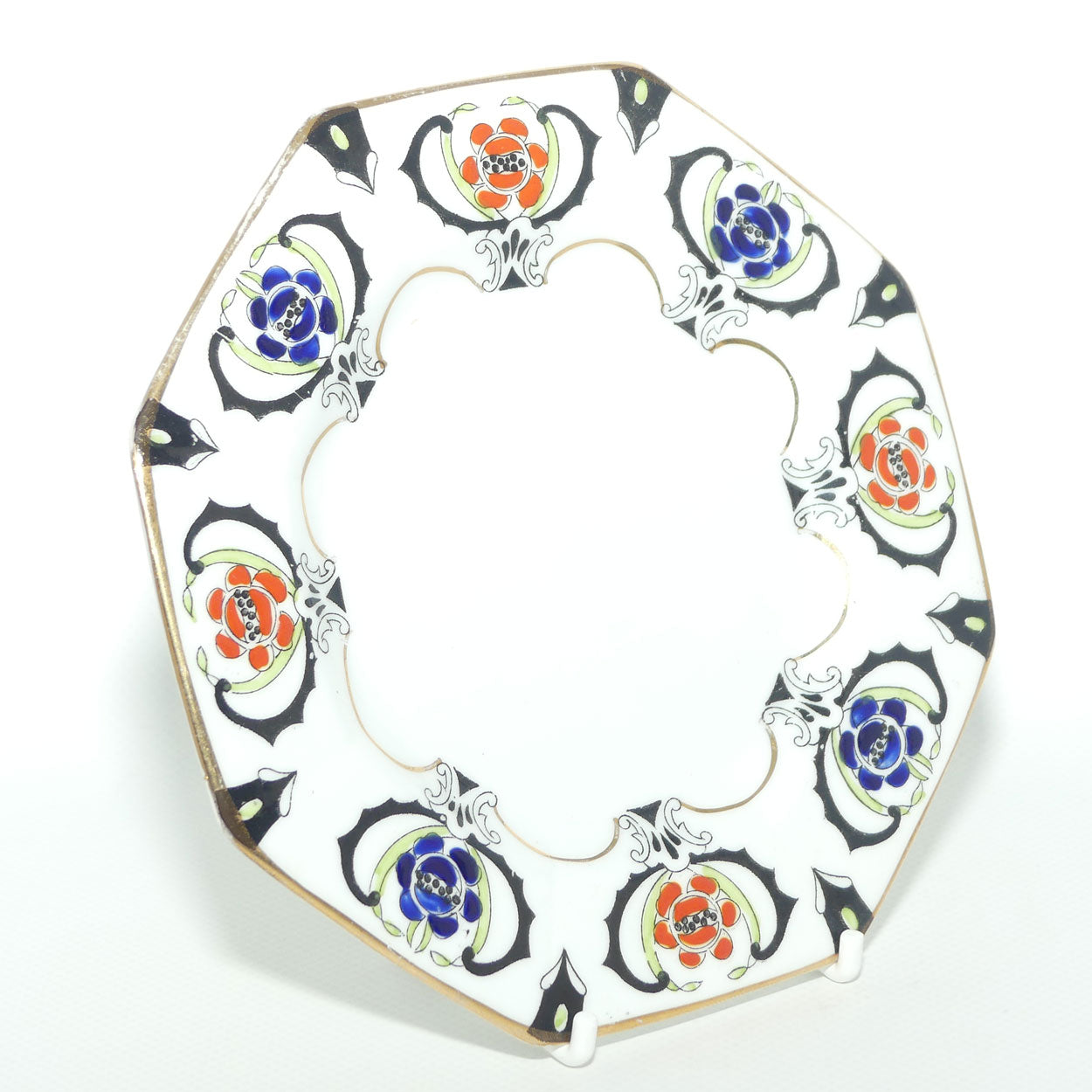 Delphine Bone China Rennie Rose | Art Deco trio