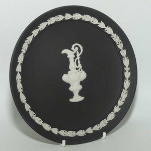 Wedgwood Jasper | White on Black | The America's Cup Defence 1986 - 1987 plate | Boxed