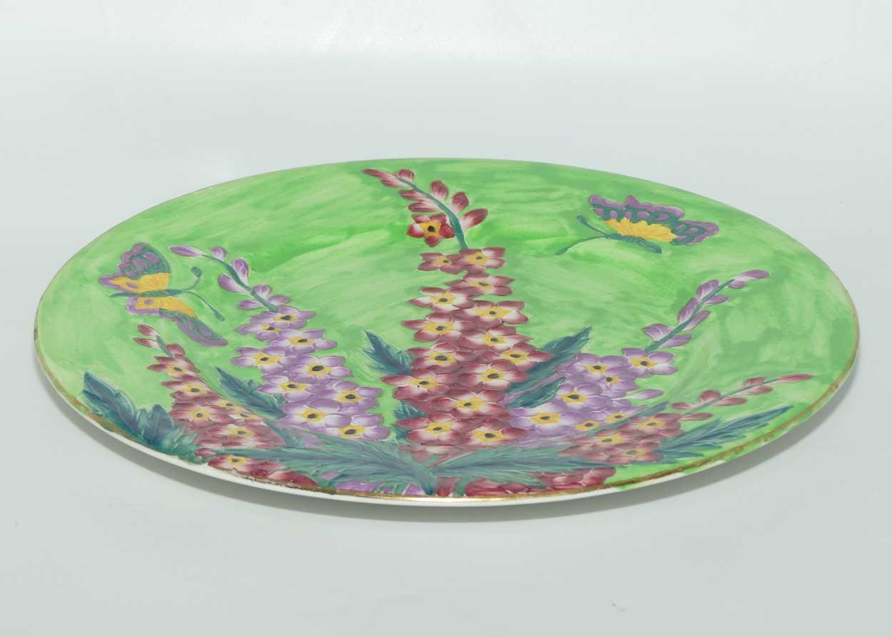 Maling plate Delphinium Green 6356