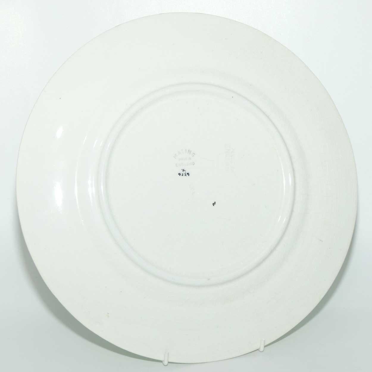 Maling plate Delphinium Green 6356