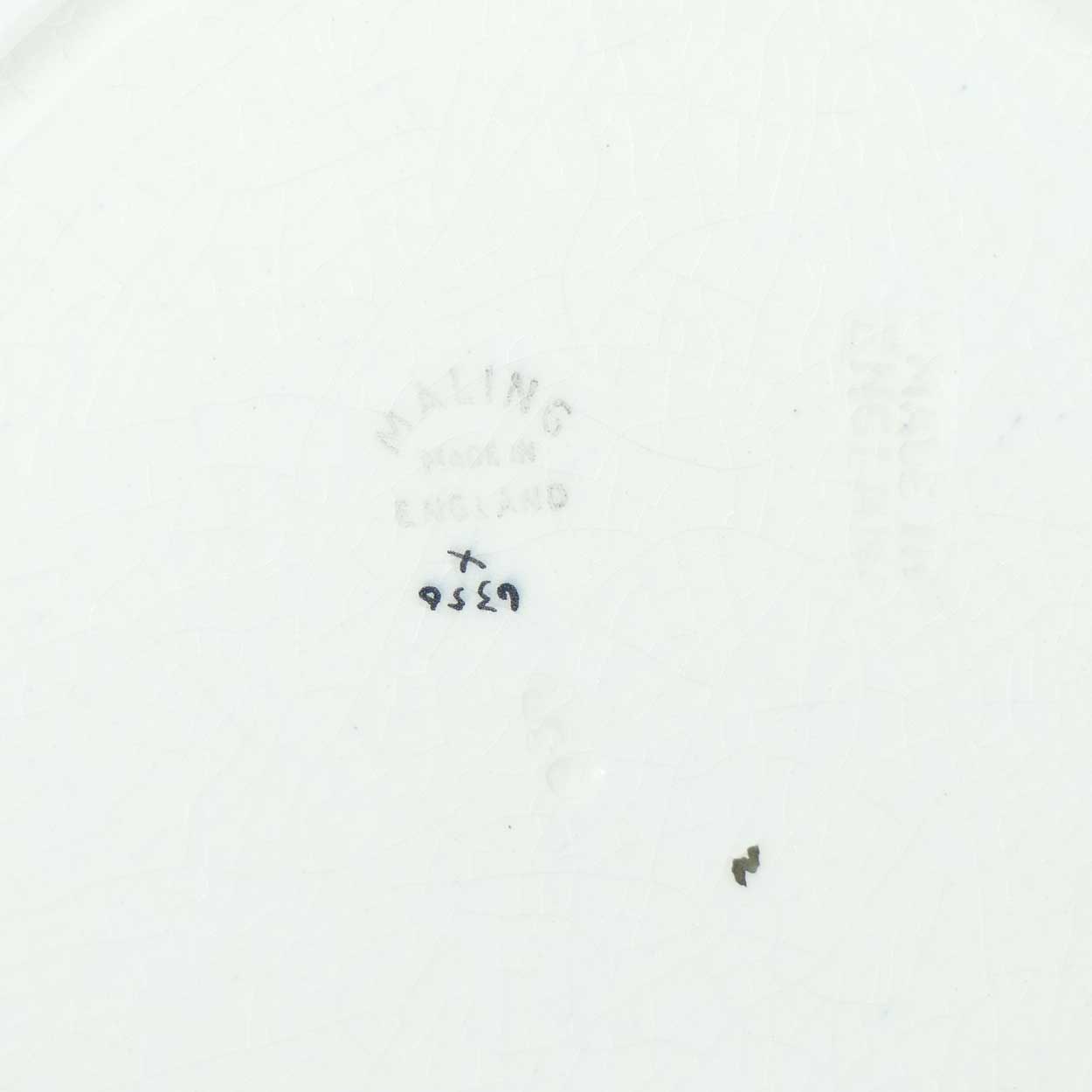 Maling plate Delphinium Green 6356