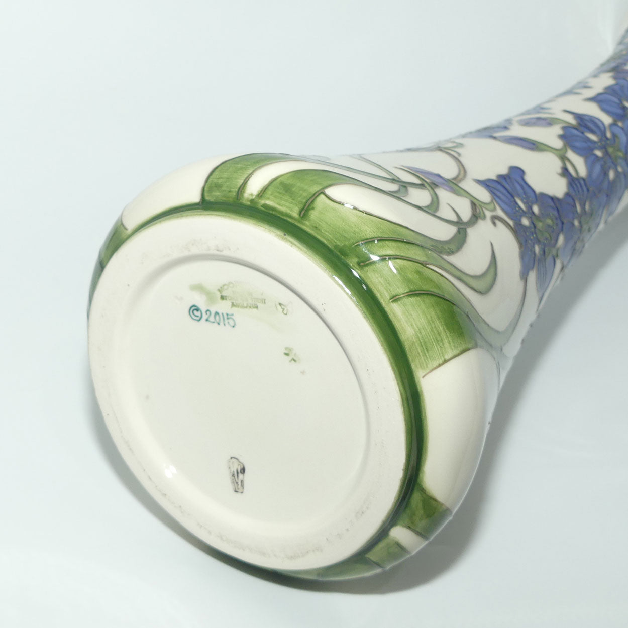 Moorcroft Delphinium 365/20 very large vase