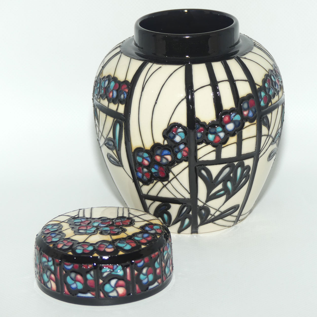 Moorcroft De Lune 769/6 Ginger Jar | NE #7