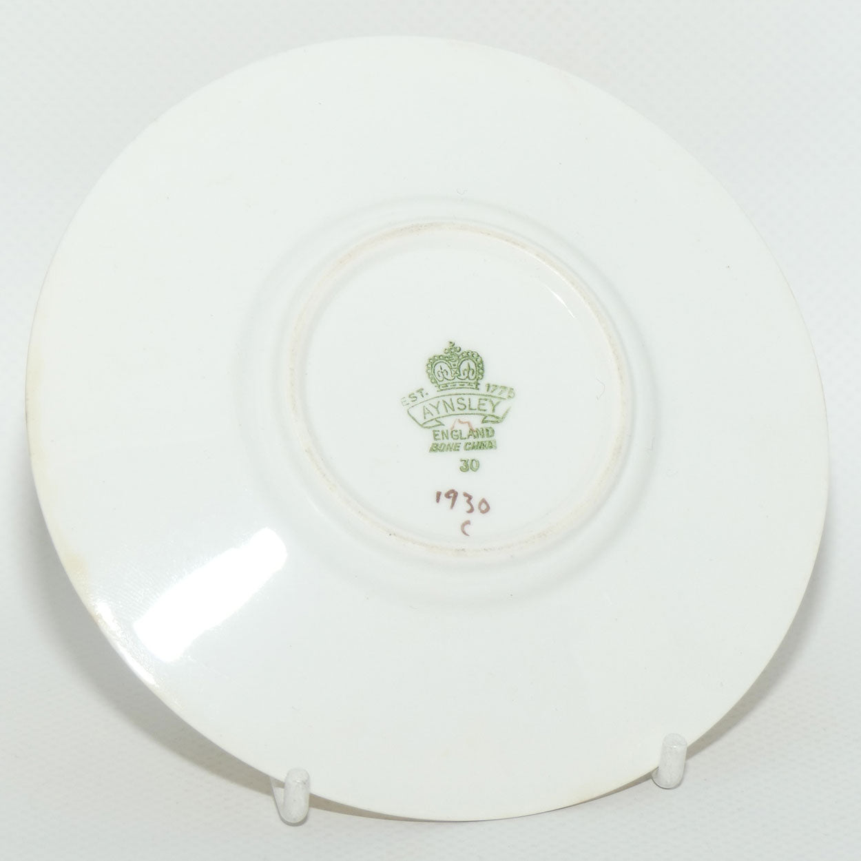 Aynsley Fruit Orchard Gold demi tasse coffee can #1 | D Jones & N Brunt