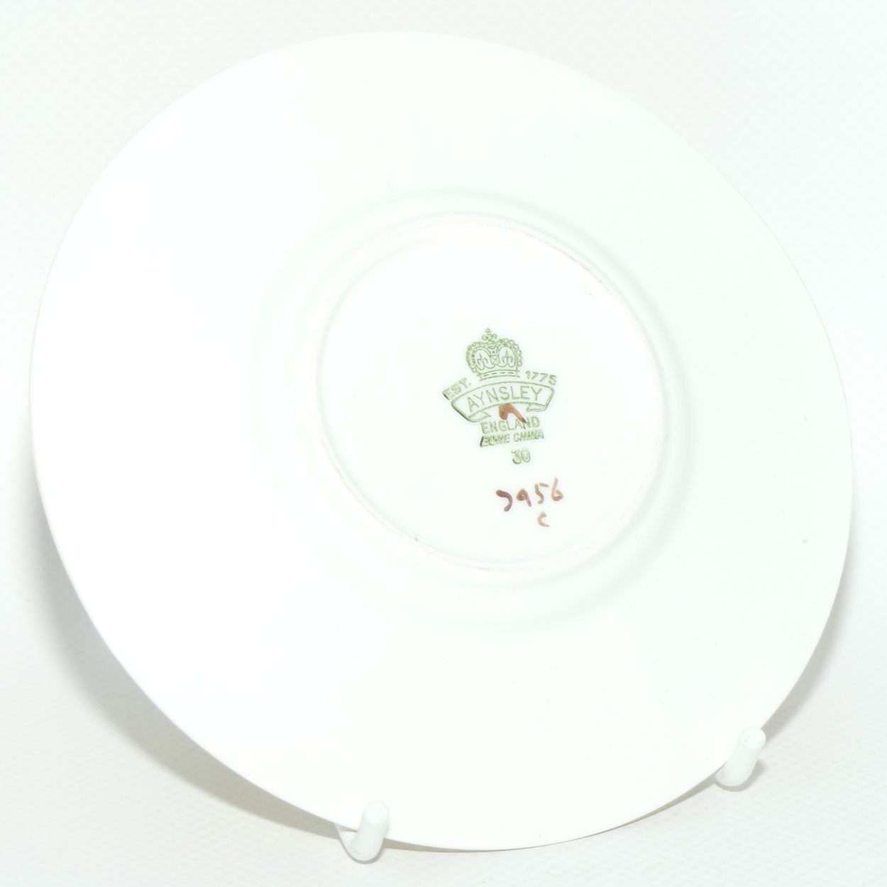 Aynsley Fruit Orchard Gold demi tasse coffee can | #3 | D Jones