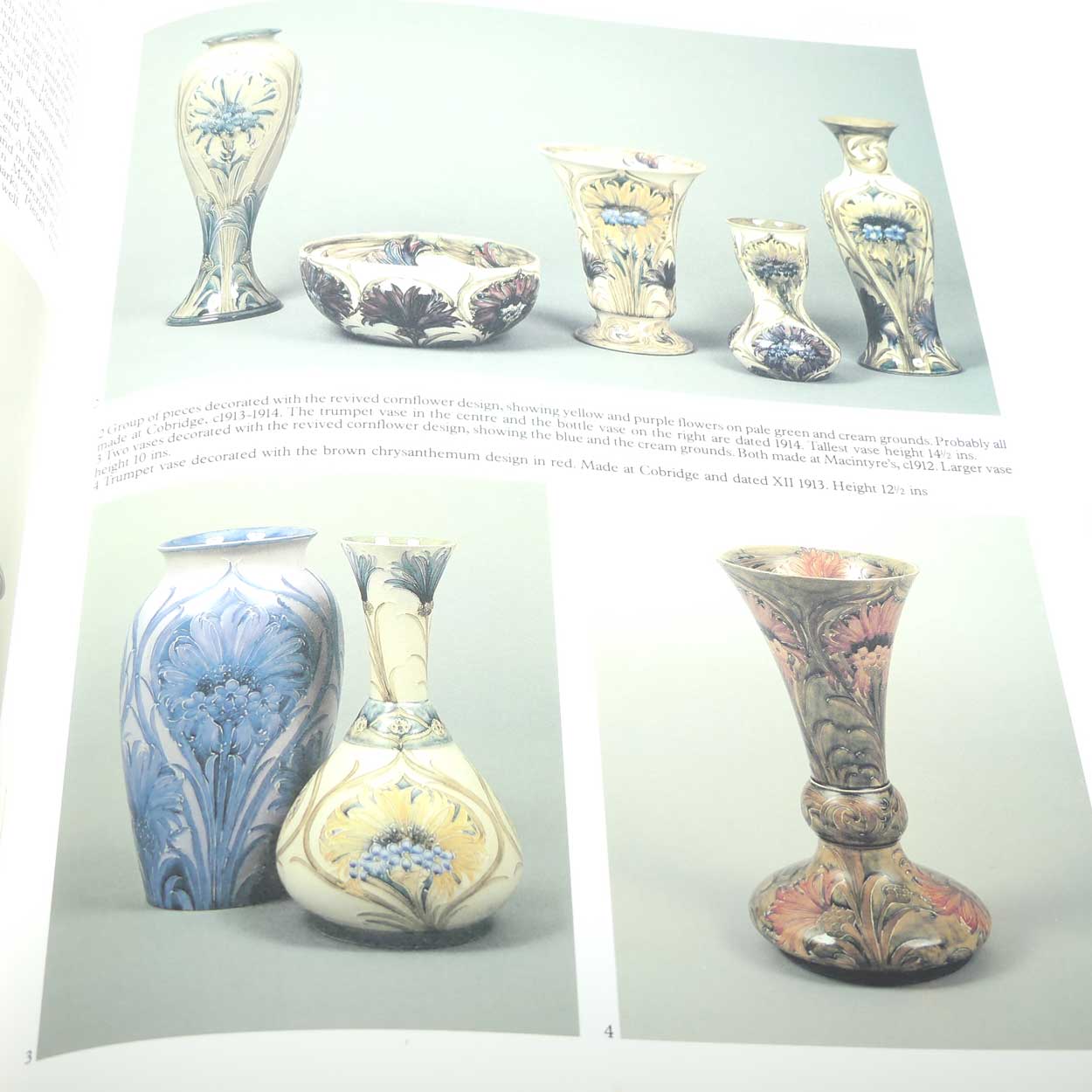 Reference Book | Moorcroft Pottery | A Guide to the Pottery of William and Walter Moorcroft 1897 - 1986 | Dennis and Edwards