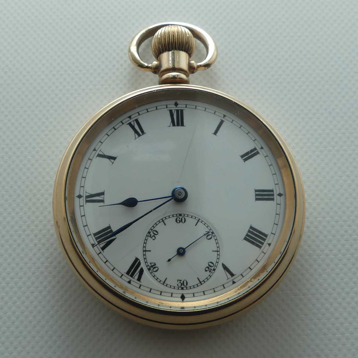 Antique Swiss Made 15 Jewels pocket watch | Moon Dennison Case