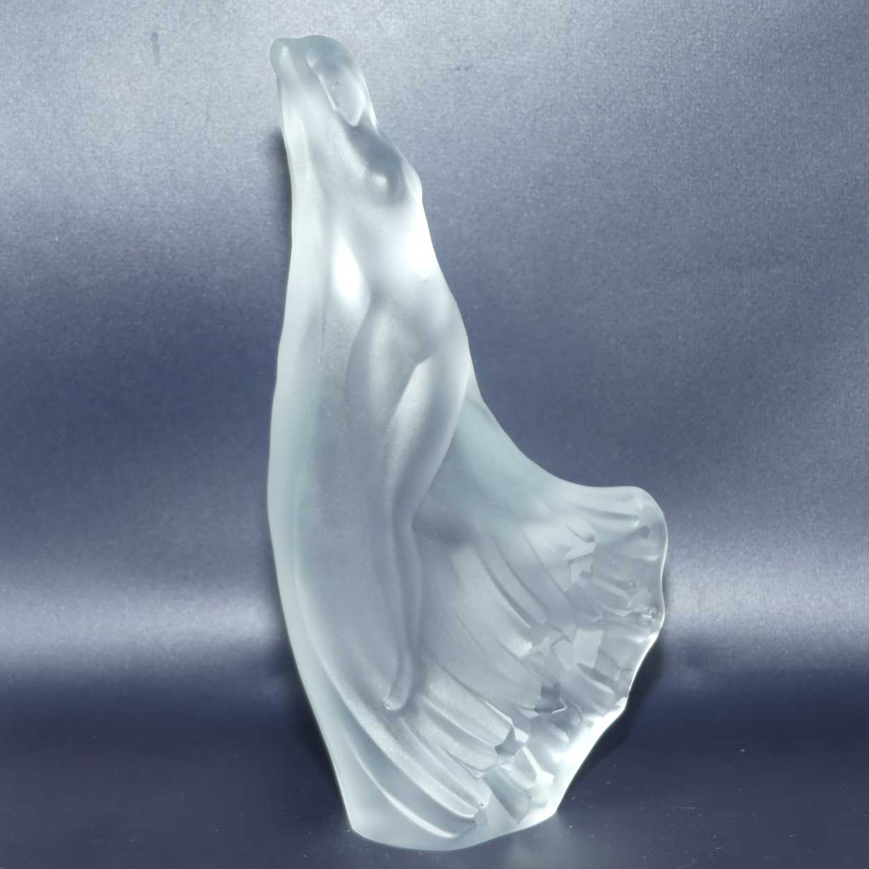 Vintage Desna Crystal Art Deco style figure with Stars in Dress