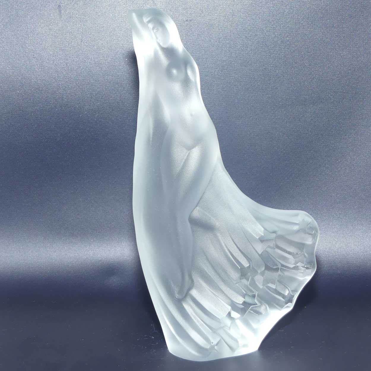 Vintage Desna Crystal Art Deco style figure with Stars in Dress